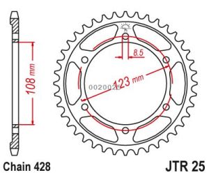 Couronne acier 60 dents