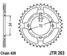 Couronne acier 38 dents