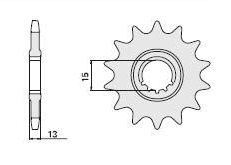 Pignon avant 12 dents
