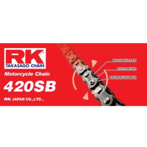 Chaine RK 420 renforcée 142M