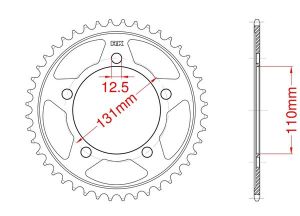 Couronne alu 44 dents_1