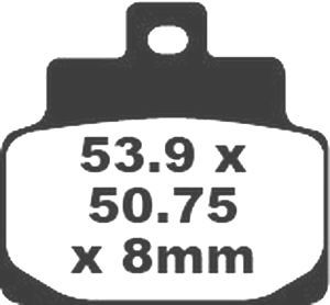 Jeu de plaquettes Goldfren 75% métal_1