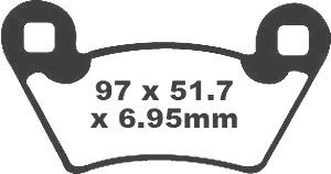 Jeu de plaquettes Goldfren 75% métal_1